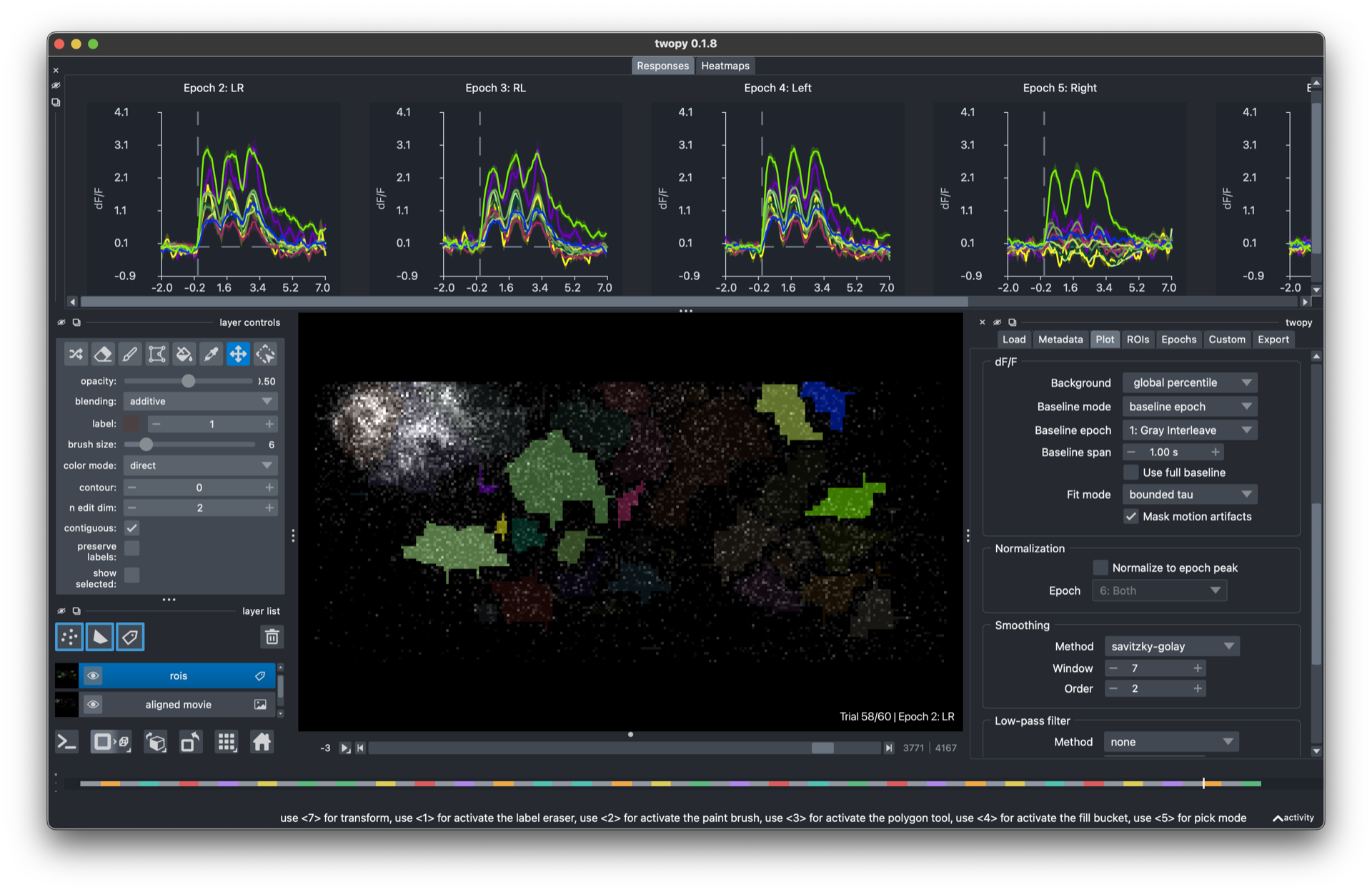 twopy napari interface